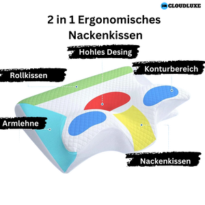 CloudLuxe - Ergonomisches Kissen